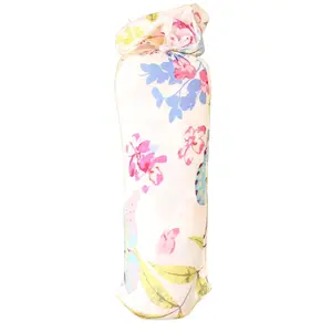 Bestaroo Flutter Babes Swaddle Blanket - Soft Bamboo, Multi-Use as Swaddle, Stroller Cover, Nursing Cover, Snuggle Blanket, 45"x45"