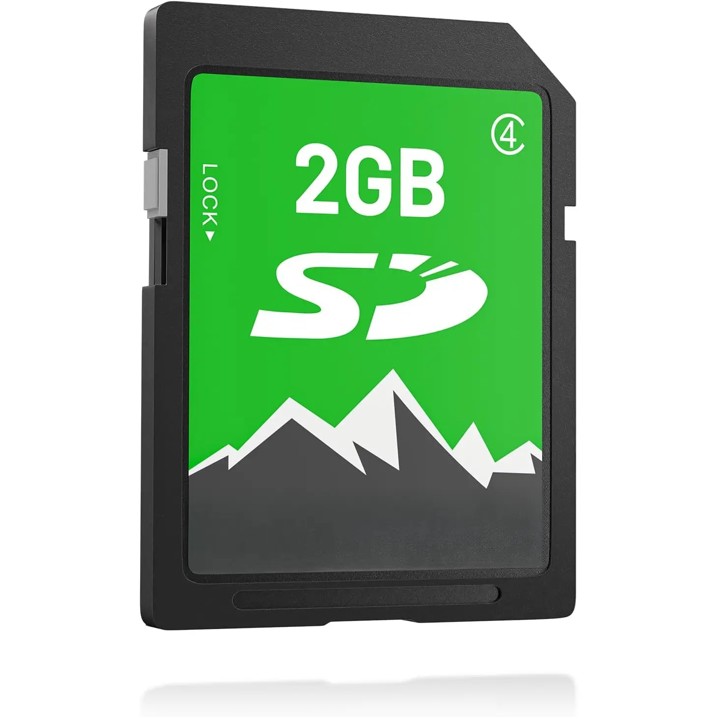 2GB SD Card, 2GB Class 4 Flash Memory Card 2G SLC Standard Secure Digital Cards for Old Digital Camera and Trail Camera(1Pack)
