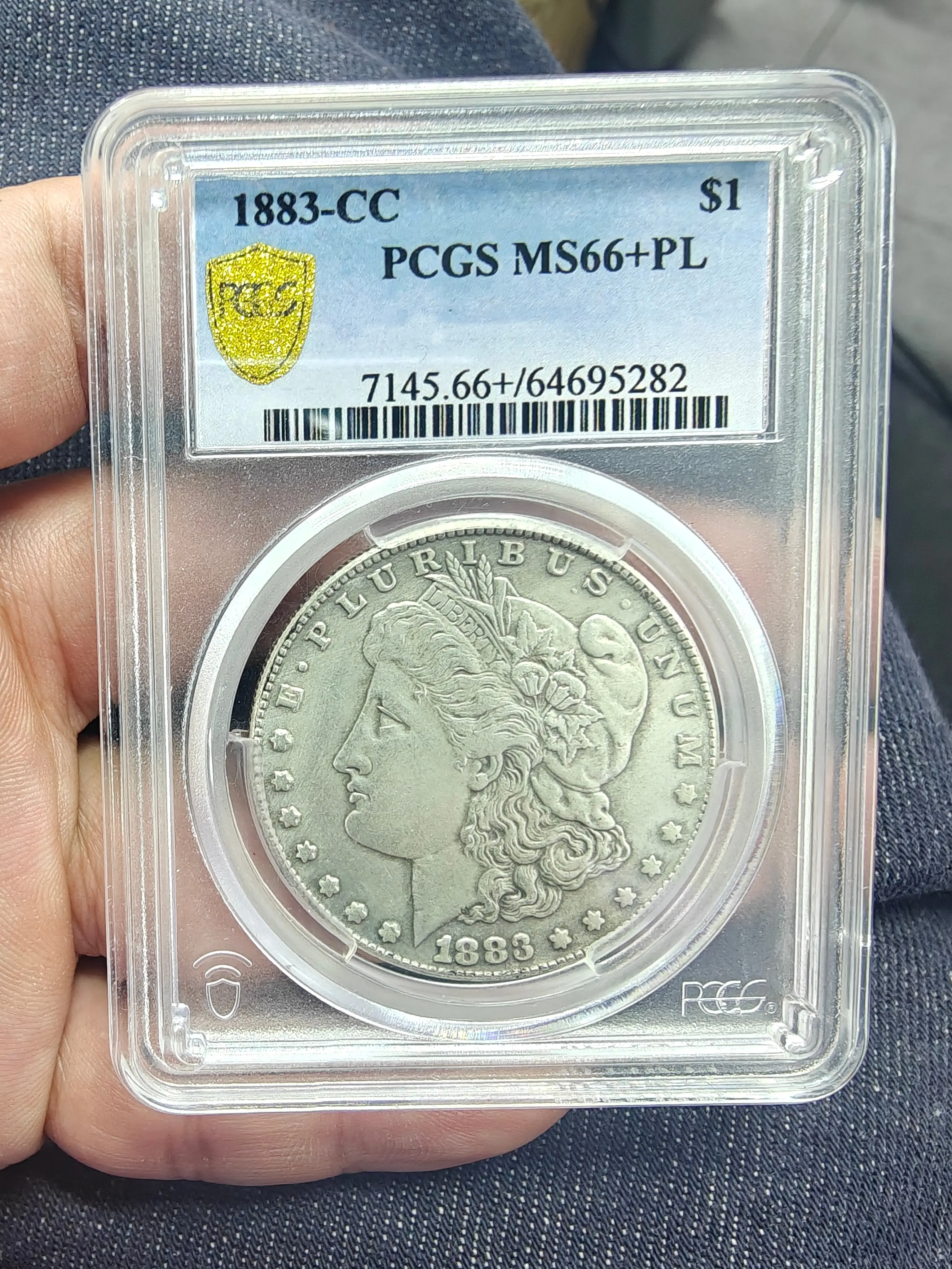 1883-CC Carson City Morgan | Historic Collector Favorite In PCGS Holder PCGS Encapsulated