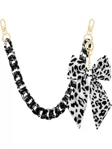 Dmk Elegant Bag Chain and Pendant, Butterfly Keychain, Extendable Bag Strap, Fashion Accessory, Multi-Functional Chain for Bags, Jeans, Necklaces