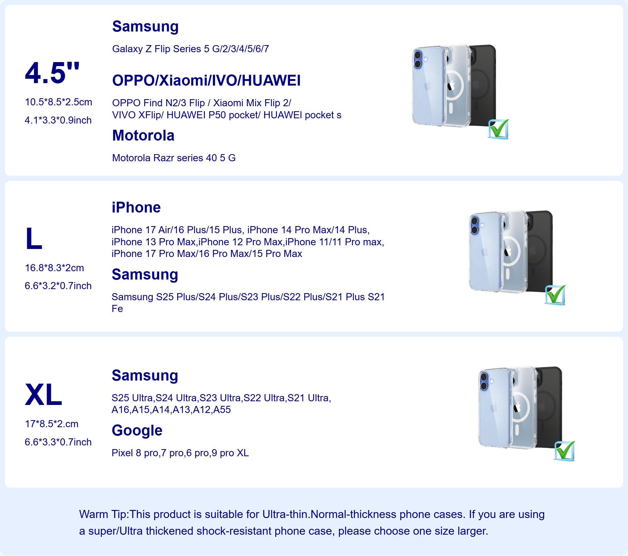 Cell Phone Holster Pouch Nylon Belt Clip Strong Magnet Card Slot Carrying Perfect For Outdoor Daily Use For iPhone17/16 Pro Max/Samsung S25 Ultra/Google Pixel For Man