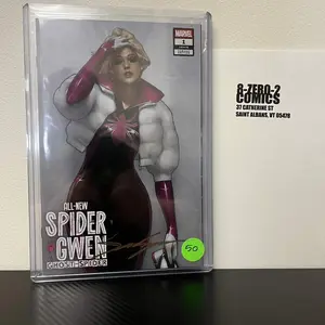 All-New Spider-Gwen: Ghost-Spider #1 Signed in Gold Ink by JeeHyung Lee