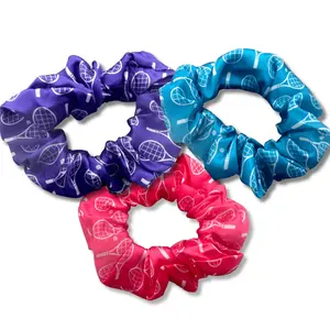 Tennis Scrunchies - 3pc Set