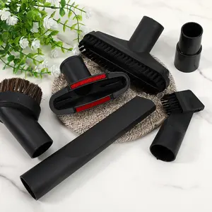 6Pcs/Set Vacuum Attachments Accessories,Including Upholstery Tool,Crevice Tool,Mini Dust Brush,Vacuum Hose,Floor Attachment Brush Replacement with 1-1/4 to 1-3/8 Inch Adapter,Tools & Hardware