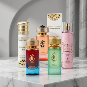 Khair Perfume Bundle Three Perfumes with Body Lotion and Body Mist SET