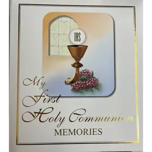 My First Holy Communion Memories Photo Album Book
