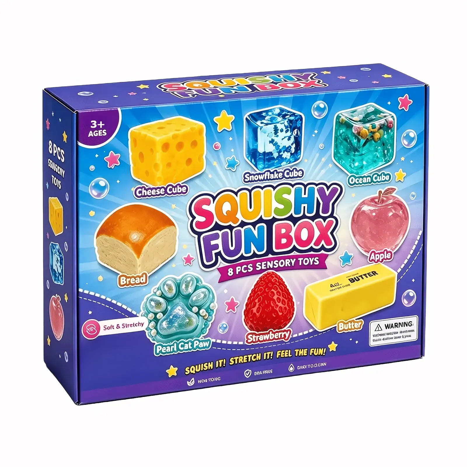 2026 New Cute Malt Candy Calendar, 8 Surprise Squishy Box