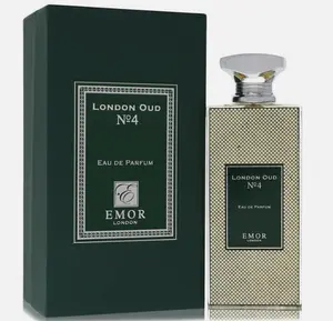 Emor London Oud No.4 Perfume Spray EDP 125ml/ 4.2oz For Men*Open Box*