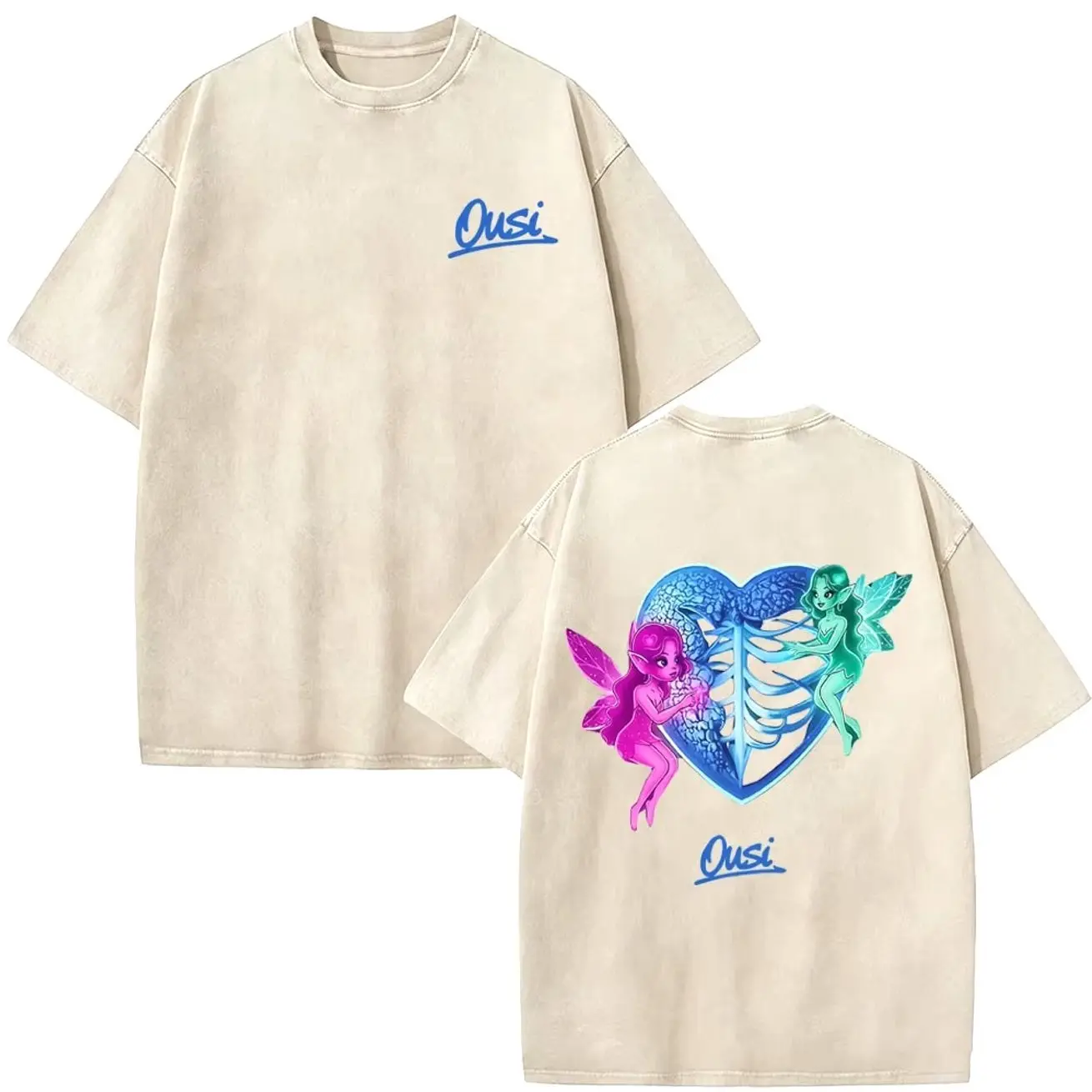 Vintage Rapper Omar Courtz Por Si Manana No Estoy Graphic Washed Oversized Cotton T Shirts, Men Women Fashion Hip Hop Oversized T-shirt Streetwear
