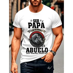 Men's Cotton T Shirt Featuring Printed 3D Pattern Design Perfect for Outdoor Activities Casual Summer Short Sleeve Wear Ideal for Daily Outings and Gift Giving