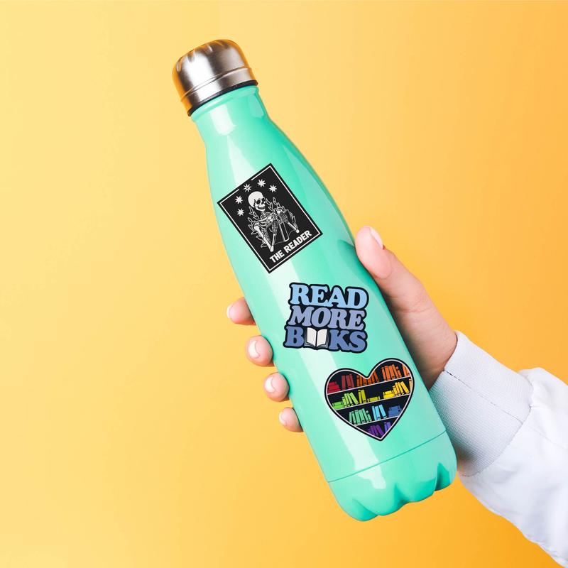 Book Sticker Extra Large Stickers for Adults Funny Adhesives with Memes Funny Stickers with Colorful Graphic Decals Sarcastic  Funny Nerd  Multi