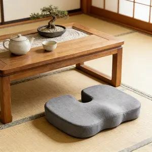 Seat Cushion for Office Chair, Memory Foam Padding, Helps with Steady Sitting Position.