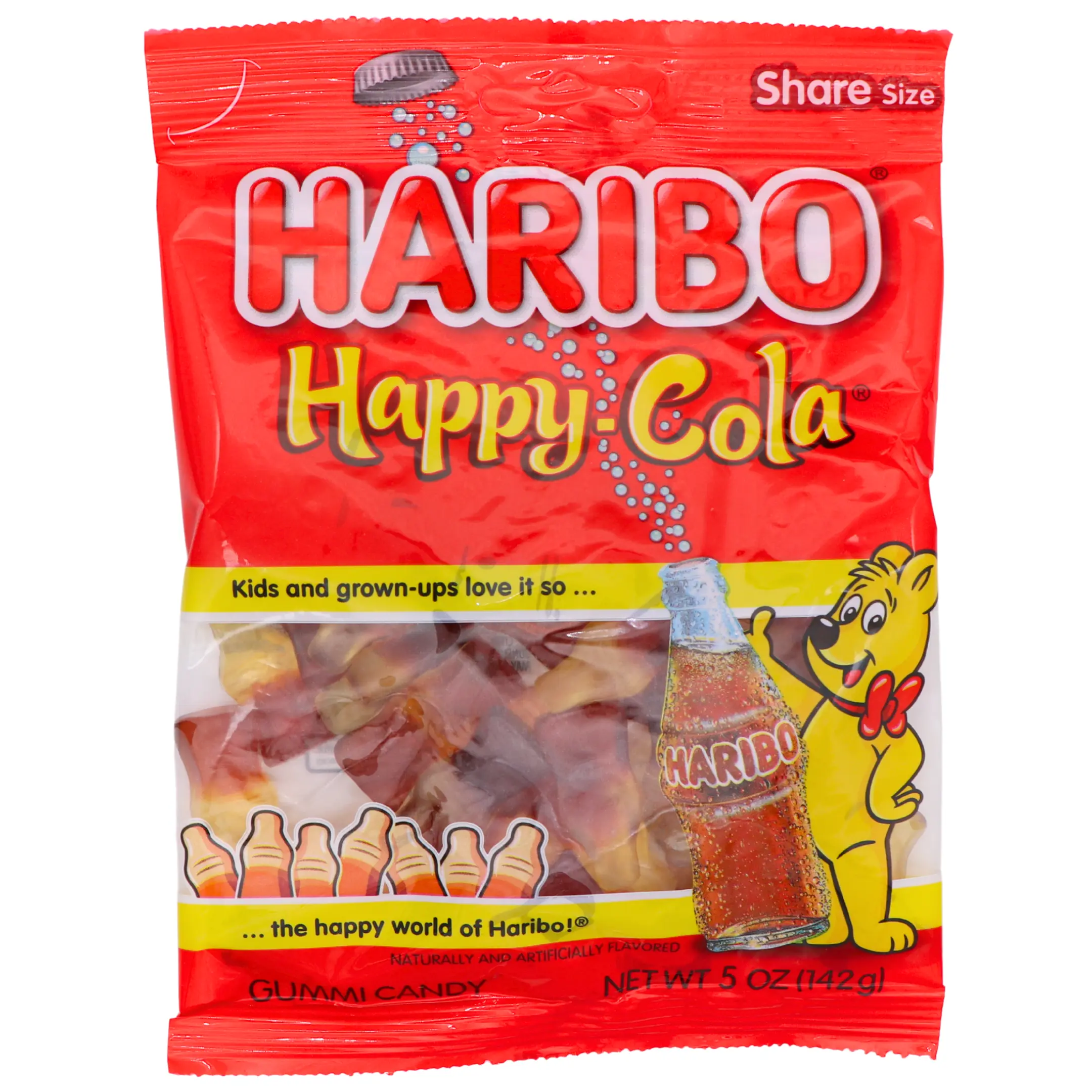 Haribo Happy Cola Bottle Gummies Haribo Happy Cola Bottle Gummies