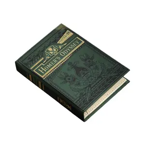 Odyssey Book Replica Wallet – Hardcover-Style Book Wallet for Light Carry, 4 Card Slots, Coin Pocket, Unique Gift for Book Lovers