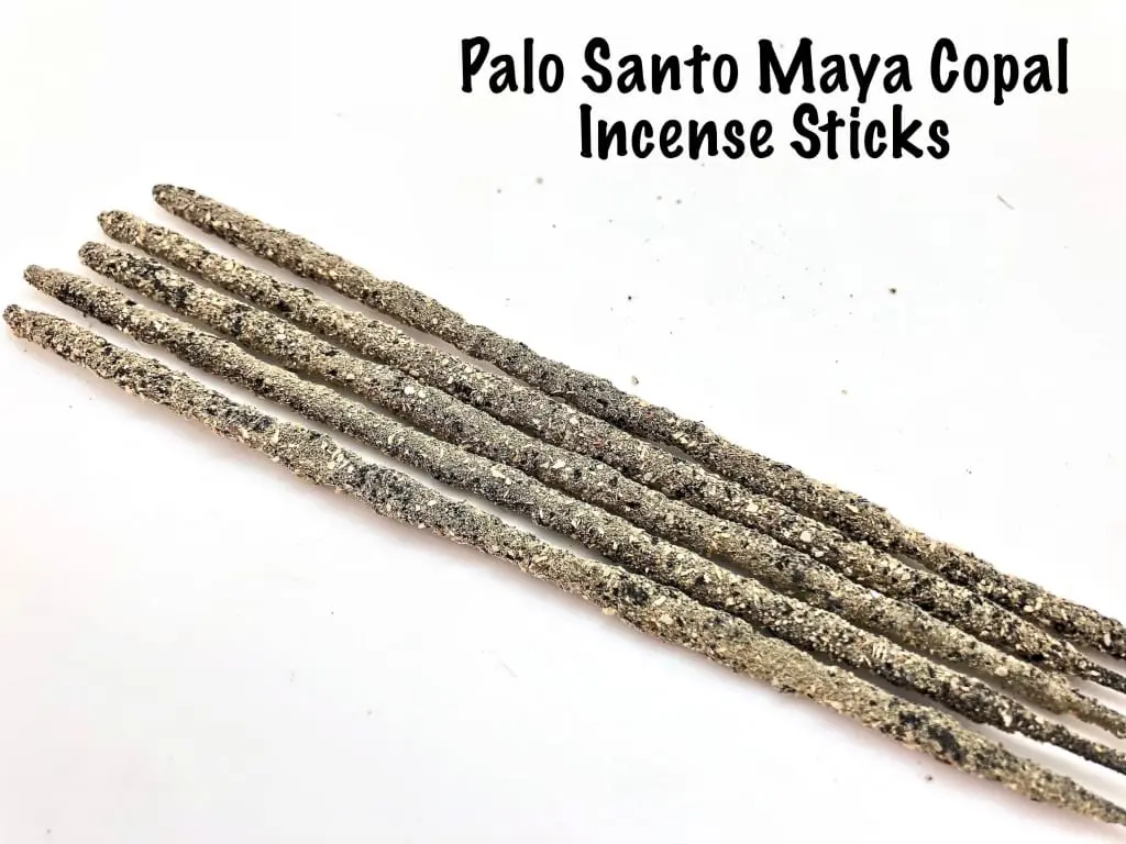 Palo Santo Maya Copal Incense Sticks (6) - Palo Santo Incense - stick incense - incense sticks - cleansing incense - Palo Santo Smoke Cleansing Copal