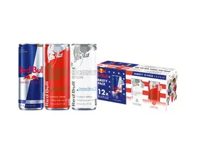 12 Pack Energy Drink Summer Celebration Variety Pack 8.4 fl oz each can