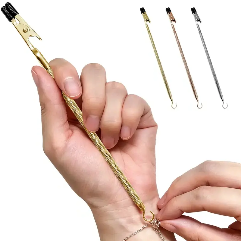 Bracelet Helper Tool for Self-Wearing, Fastening Assistant, Easy to Use, Versatile for Various Bracelets, User-Friendly Design, Ideal for Everyday Use-MM1