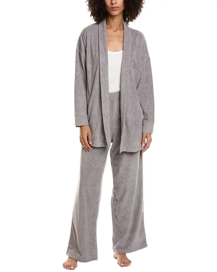 DKNY 2pc Cardigan & Pant Lounge Set