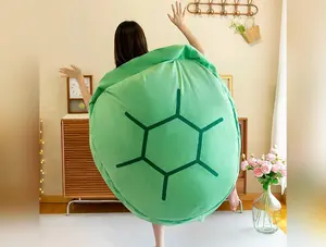 Green Wearable Turtle Shell Pillows