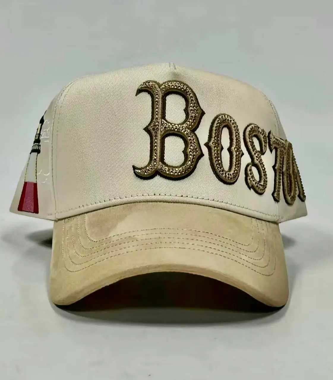 Boston beige cream hat.