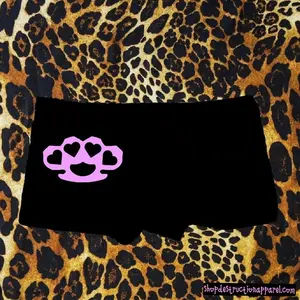 Cotton Brass Knuckles Short Shorts