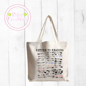 Return to Reading Tote Bag