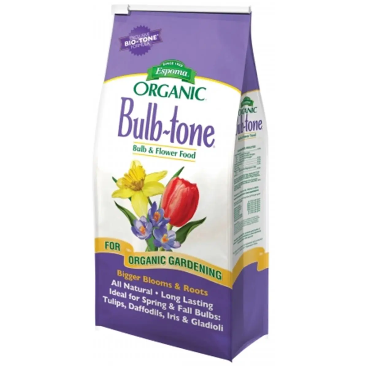 Espoma Bulb-Tone Garden Soil Fertilizer - 18lb All-Natural Bio-Tone Blend for Enhanced Plant Growth, Multi-Purpose Garden Supplies