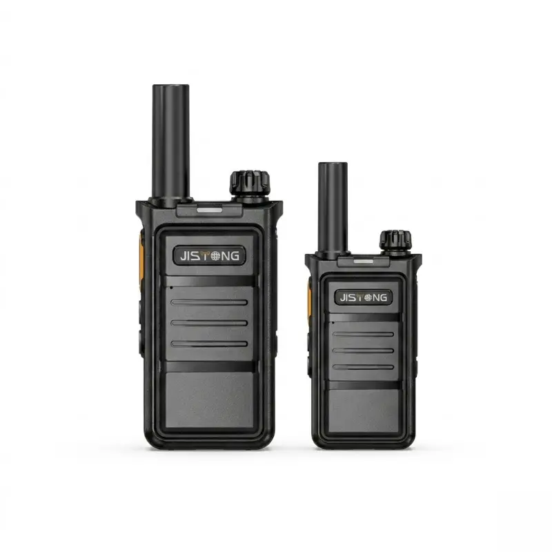 JISTONG T1 5-Pack Long Range Walkie Talkies – Professional Offline Comms 2-Way Radio Set. No Cell Signal Required, True Offline Intercom, Loud Audio. Rugged & Durable Design for Team Coordination, Construction, Security & Outdoor Adventure!