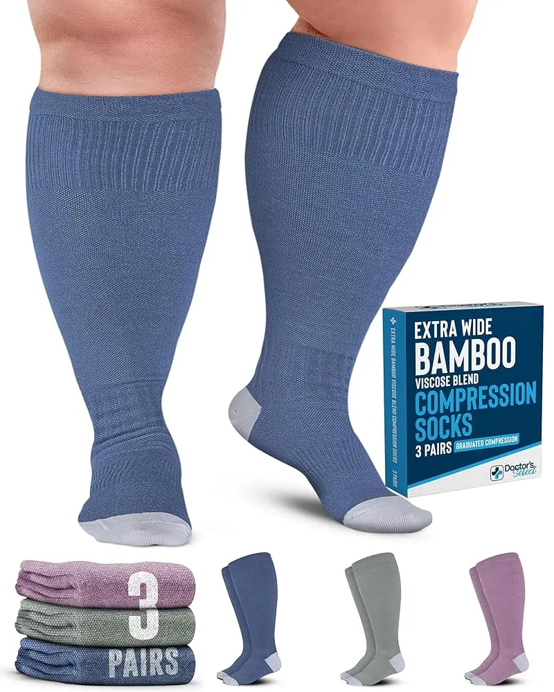 Light Green/Light Blue/Rose - 3 Pairs