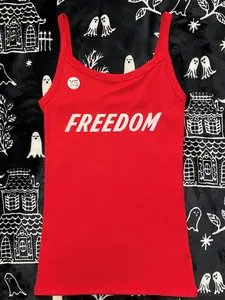 Red Freedom Tank