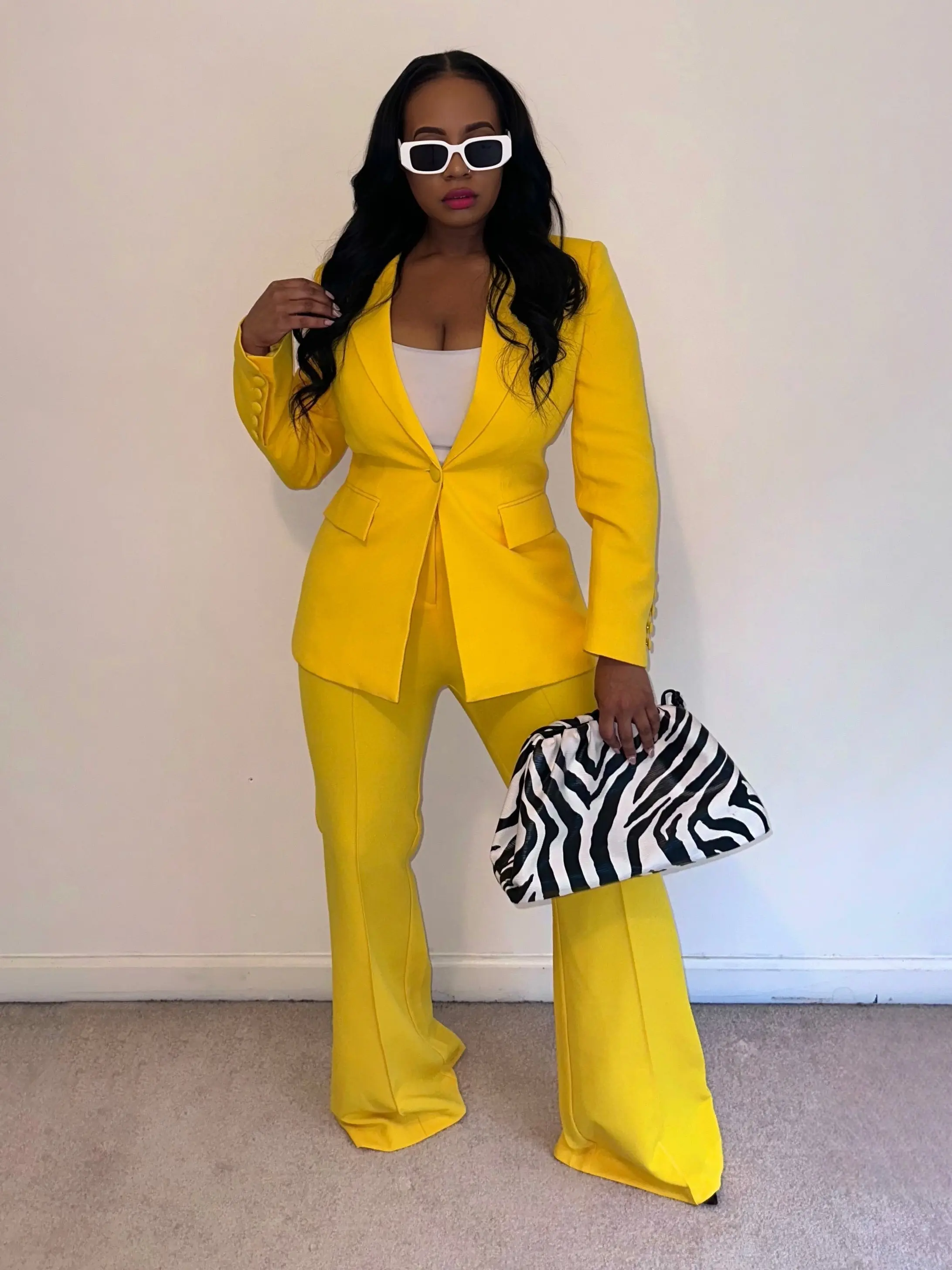 Mustard Yellow Women's Suit (Pre-Order)
