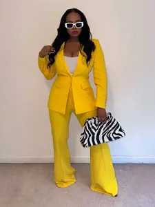 Mustard Yellow Women's Suit (Pre-Order)