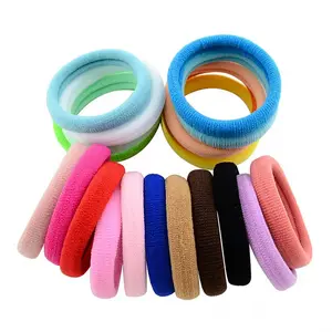 1 PCS Random Color Women Elastic Rubber Band Hair Bands Women Candy Colors Elastic Rubber Band Hair Ropes Ties