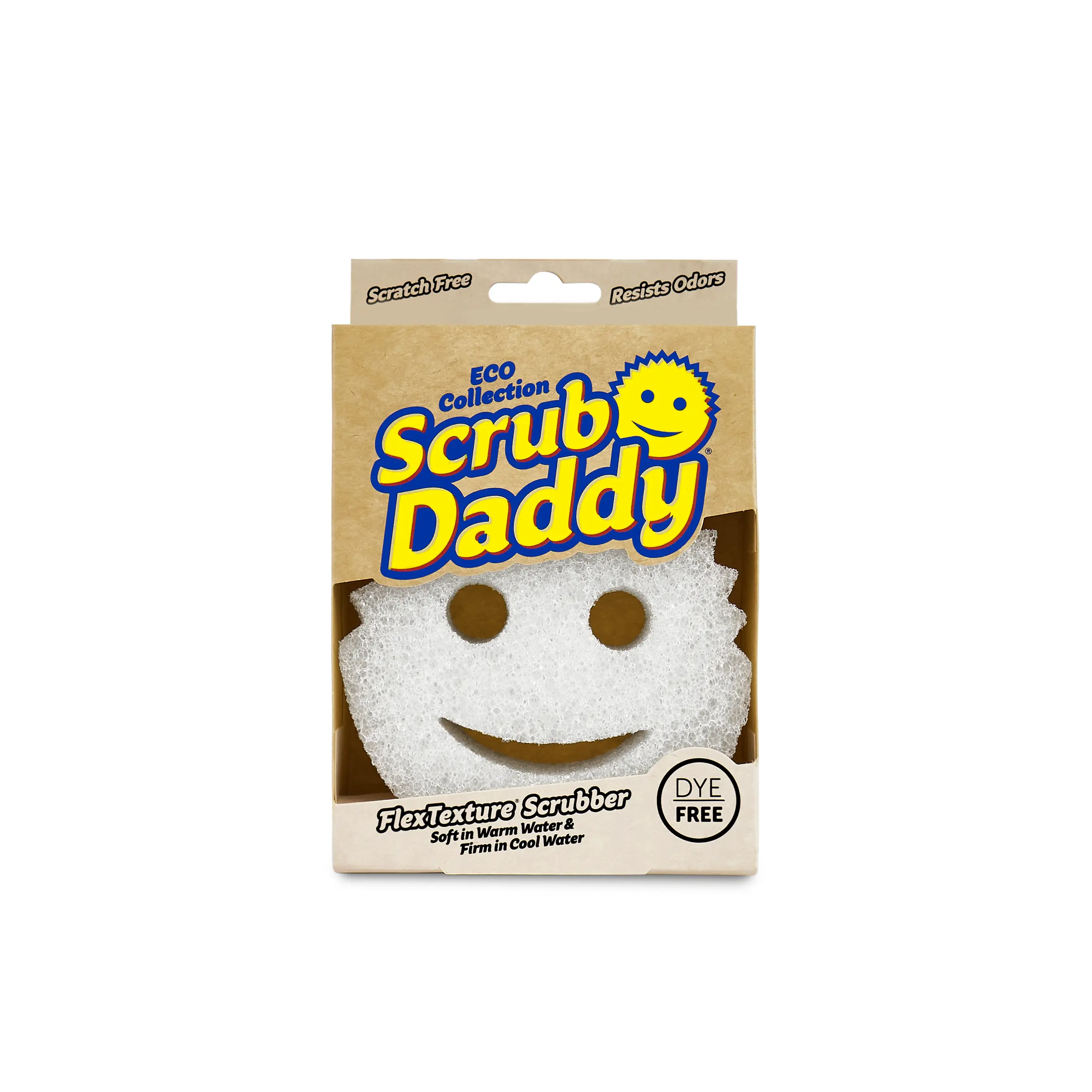 Dye-Free Scrub Daddy Sponge (1ct) Dye-Free Scrub Daddy Sponge (1ct)