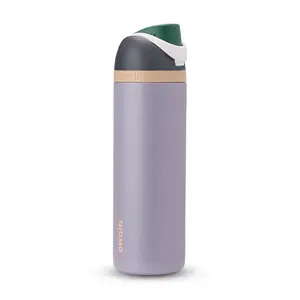 Owala 24oz FreeSip Stainless Steel Water Bottle - Due North: Portable Drinkware, All Ages