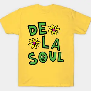 De La Soul Retro Hip Hop Logo Simple Handdrawn T-Shirt 53A