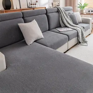 Solid Color Couch Cover, 1 Count Modern Simple Sofa Slipcover, Dust-proof Sofa Protector for Home Living Room Office, Home Decor, Sofa Couch Covers