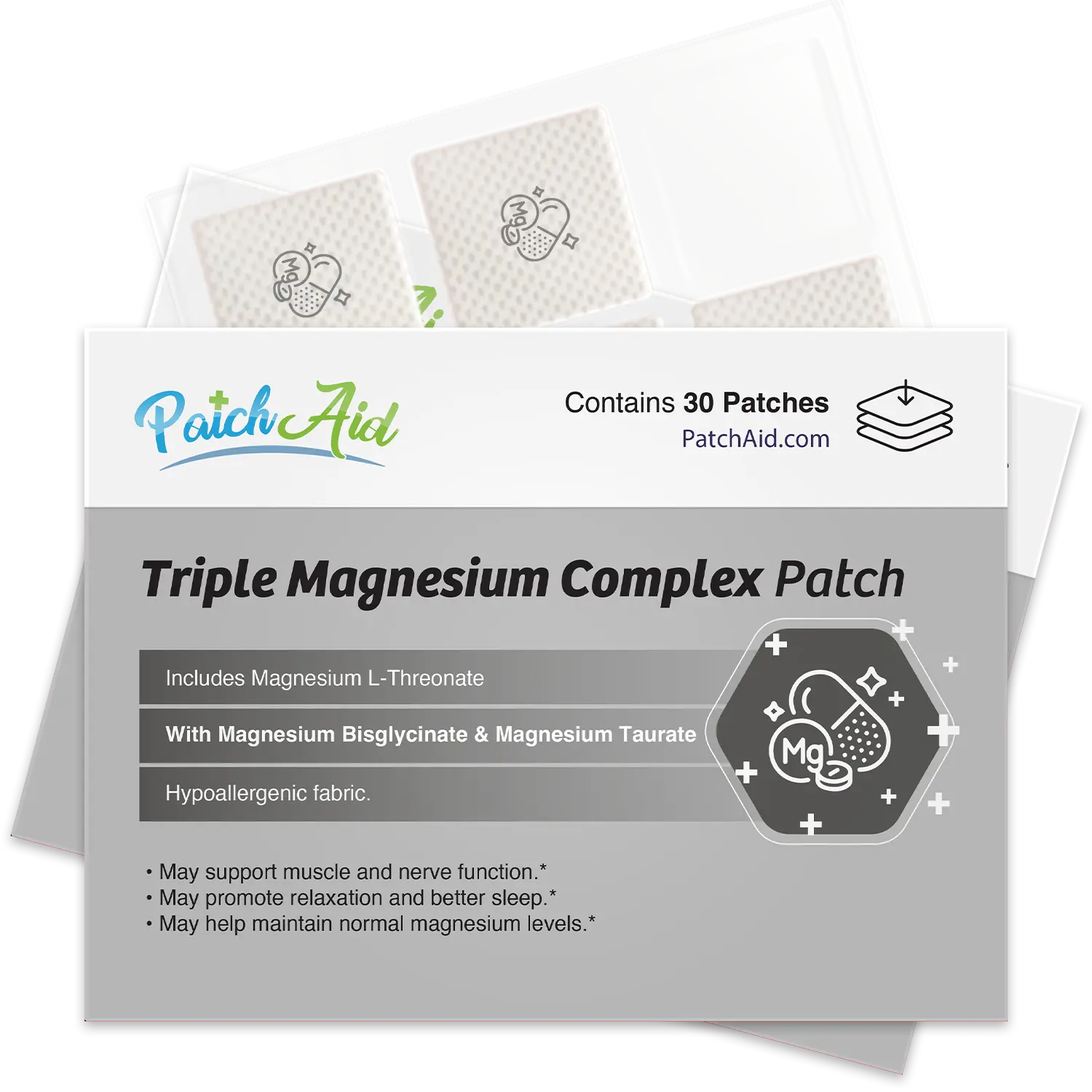 Triple Magnesium Complex Patch by PatchAid