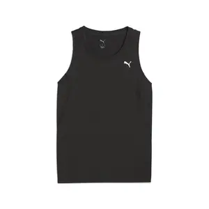 PUMA Womens Run Velocity Crew Neck Tank Triblend Casual - Black