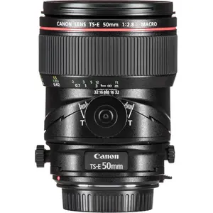 Canon TS-E 50mm f/2.8L Macro Tilt-Shift Lens