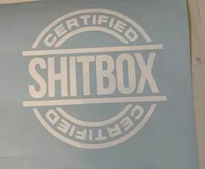 Certified Shitbox Decal