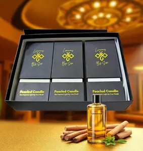 Luminous Wax Pearls - Signature Box (Set of 3 White Scented) Sandalwood