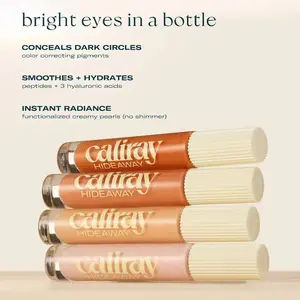 caliray  Hideaway Brightening + Hydrating Under Eye Color Corrector Concealer