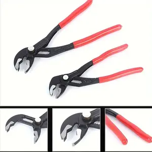 Quick Release Pump Pliers Set, Large & Small, Durable Tool for Plumbing Tasks, Easy Operation, Home Use & Professional Work, Multi Function Pliers
