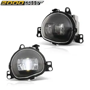 Front Bumper Fog Lights Left and Right Side W/ Bulbs Fit For 2020-2024  C40 for Volvo LED Headlight Replacement
