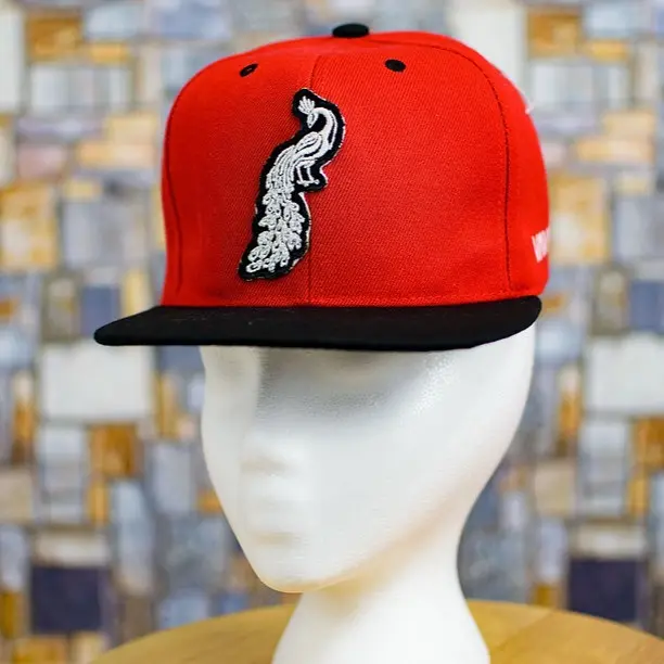VaVichi Royalty Peacock SnapBack Hat - Stylish Design with Peacock Design and SnapBack Closure