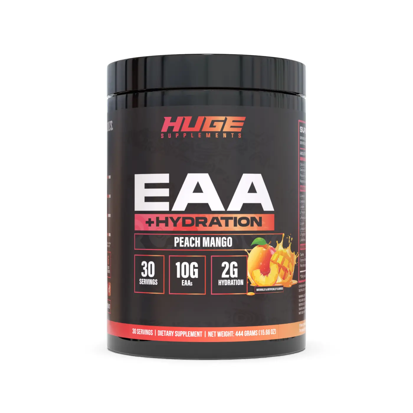 Huge EAA Supplement, Highest Dosed Essential Amino Acids Powder, 12.85g EAAs & 8g BCAAs Per Serving, Maximize Muscle Growth, Recovery & Performance