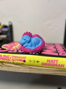 Mongo Dungeon Crawler Carl Inspired Decor, LitRPG Bookshelf Dragon, Bookish Fantasy Display