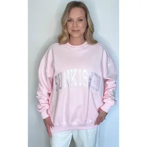 Sunkissed Oversized Sweatshirt-Pink