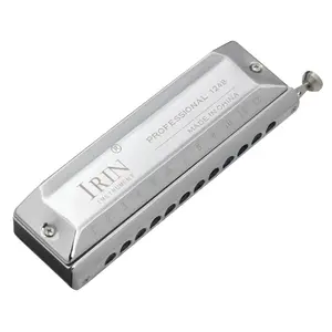 12 Hole 48 Tone Harmonica, Professional Chromatic Harmonica for Beginners, Musical Instruments & Accessories for Home & School